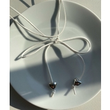 ホワイト | Lハートリボンチョーカー | WEGO【WOMEN】