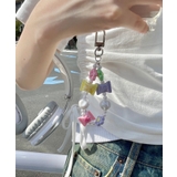 柄1 | ビーズフープキーホルダーA | WEGO【WOMEN】