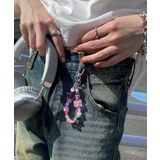 柄2 | ビーズフープキーホルダーB | WEGO【WOMEN】
