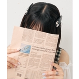 ブラック | L2Pモチーフパテッドバレッタ | WEGO【WOMEN】