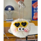 ホワイト | ミニサングラスモンスターぬいぐるみキーホルダー | WEGO【WOMEN】