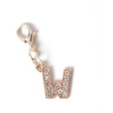 柄23 | ゴールドビジューアルファベットDIYチャーム15mm | WEGO【WOMEN】