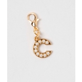 柄3 | ゴールドパールアルファベットDIYチャーム17mm | WEGO【WOMEN】
