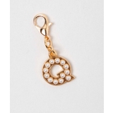 柄17 | ゴールドパールアルファベットDIYチャーム17mm | WEGO【WOMEN】