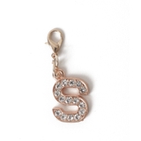 柄19 | ゴールドビジューアルファベットDIYチャーム21mm | WEGO【WOMEN】