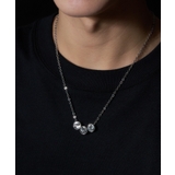 M立体モチーフ3連ネックレス | WEGO【MEN】 | 詳細画像8 