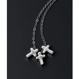 M立体モチーフ3連ネックレス | WEGO【MEN】 | 詳細画像18 