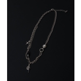 MモチーフMIXチェーンネックレス | WEGO【MEN】 | 詳細画像2