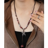 柄2 | Lバタフライビーズネックレス | WEGO【WOMEN】