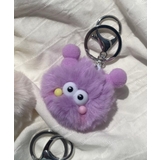 パープル | ミニおめかしモンスターぬいぐるみキーホルダー | WEGO【WOMEN】