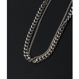 M2連チェーンネックレス | WEGO【MEN】 | 詳細画像2