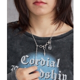 Lキラキラストーンチェーンミックスネックレス | WEGO【WOMEN】 | 詳細画像1