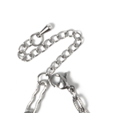Lキラキラストーンチェーンミックスネックレス | WEGO【WOMEN】 | 詳細画像5