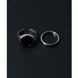 2Pシグネットリング | WEGO【MEN】 | 詳細画像4