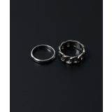 2Pデザインリング | WEGO【MEN】 | 詳細画像2