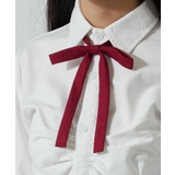 レッド | 細スクールリボン | WEGO【WOMEN】