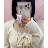 ピンク | ミニベアビーズストラップキーホルダー | WEGO【WOMEN】