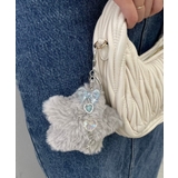 ライトグレー | ファースタービーズチャームキーホルダー | WEGO【WOMEN】