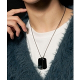 ブラック | MWプレートネックレスST | WEGO【MEN】