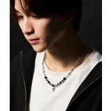 柄2 | MビーズMIXモチーフネックレス | WEGO【MEN】