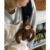 でかおめめなまけものぬいぐるみキーホルダー | WEGO【WOMEN】 | 詳細画像1 