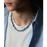 ブルー | Mクラックデザインネックレス | WEGO【MEN】