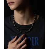 ブラウン | Mクラックデザインネックレス | WEGO【MEN】