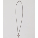 ライトピンク | Lハートクロスネックレス | WEGO【WOMEN】
