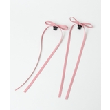 ライトピンク | L2PPUロングリボンクリップ | WEGO【WOMEN】