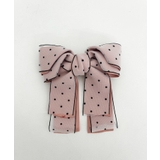 ライトピンク | Lドットリボンバレッタ | WEGO【WOMEN】