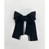 ブラック | Lドットリボンバレッタ | WEGO【WOMEN】