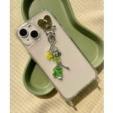 グリーン | ビジュークローバービーズキーホルダー | WEGO【WOMEN】