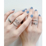 柄2 | L5Pステンレスリング | WEGO【WOMEN】