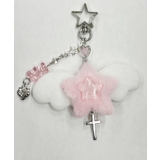 ピンク | ダブルスターエンジェルキーホルダー | WEGO【WOMEN】