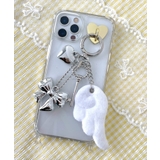 ホワイト | エンジェルウィングキーホルダー | WEGO【WOMEN】