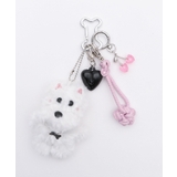 ホワイト | わんこセットキーホルダー | WEGO【WOMEN】