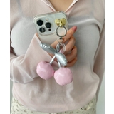 ライトピンク | BIGチェリーチェーンキーホルダー | WEGO【WOMEN】