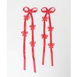 ビジューポイントリボンヘアクリップ2P | WEGO【WOMEN】 | 詳細画像2