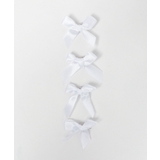 ホワイト | カラフルプチリボンヘアクリップ4P | WEGO【WOMEN】