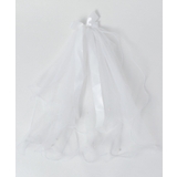 ホワイト | ロングリボンベール | WEGO【WOMEN】