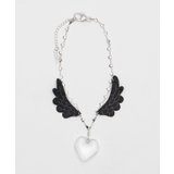 LBIG羽ハートチェーンネックレス | WEGO【WOMEN】 | 詳細画像8