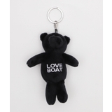 ブラック | LOVE BOAT BEAR KEY HOLDER | WEGO【WOMEN】