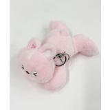 ピンク | 寝そべりアニマルぬいぐるみキーホルダー | WEGO【WOMEN】