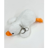 ホワイト | 寝そべりアニマルぬいぐるみキーホルダー | WEGO【WOMEN】