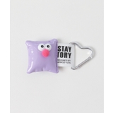 パープル | スクエアモンスターキーホルダー | WEGO【WOMEN】