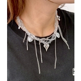 Lハートモチーフビーズジャラネックレス | WEGO【WOMEN】 | 詳細画像1 