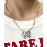 LBIGリボンモチーフビーズネックレス | WEGO【WOMEN】 | 詳細画像1 
