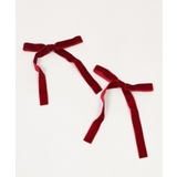 L2Pベロアロングリボンクリップ | WEGO【WOMEN】 | 詳細画像4 