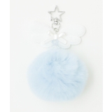 ファーぽんぽんエンジェルキーホルダー | WEGO【WOMEN】 | 詳細画像1 