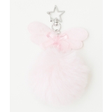 ピンク | ファーぽんぽんエンジェルキーホルダー | WEGO【WOMEN】